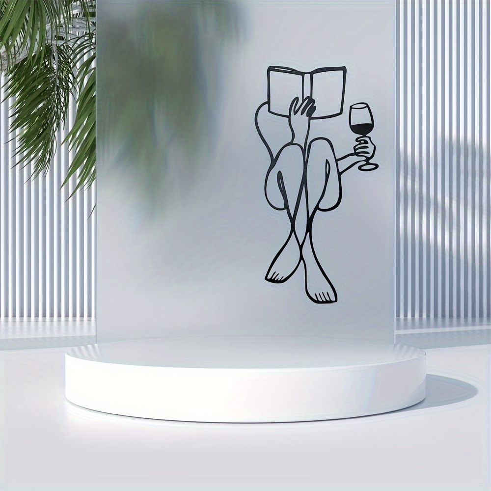Home Decor Minimal - 2D 1pc Metal Wall Decor Iron
