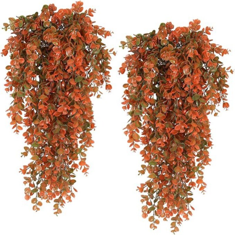Artificial Hanging Plants - 1/2pcs Artificial Hanging Plants Ivy Faux