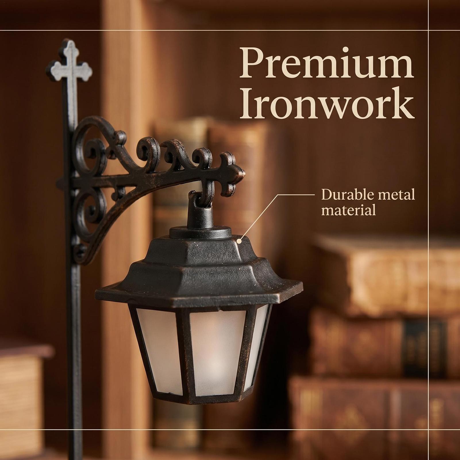 Home Decor Catalog - LED Warm Lantern Decorative Bookshelf Lighting