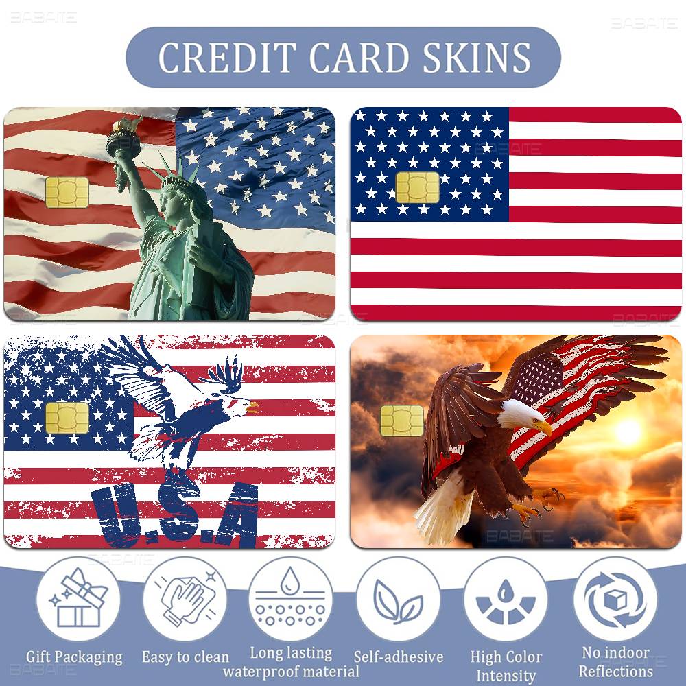 Home Decor Usa - American Flag USA Diy Credit Debit