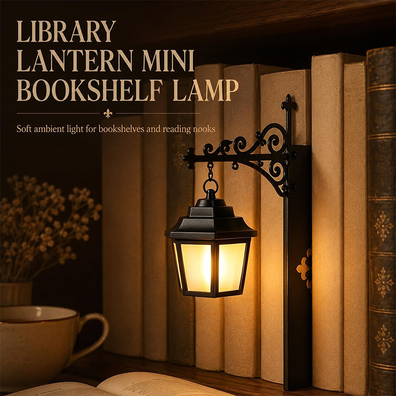 Ghost Shaped Bookshelf Lantern - Home Decor Catalog ulasan dan harga