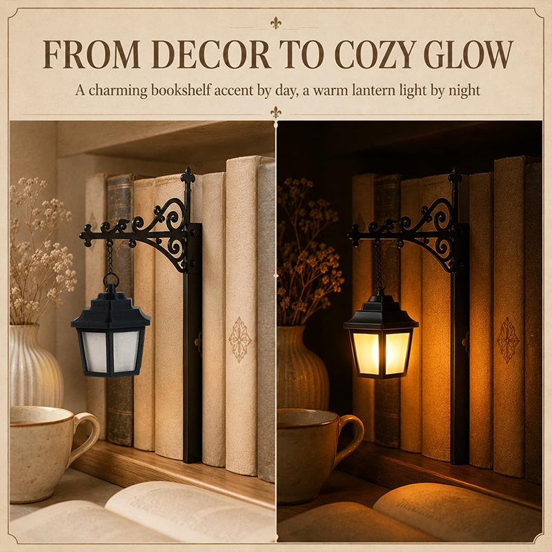 Ghost Shaped Bookshelf Lantern - Home Decor Catalog ulasan dan harga