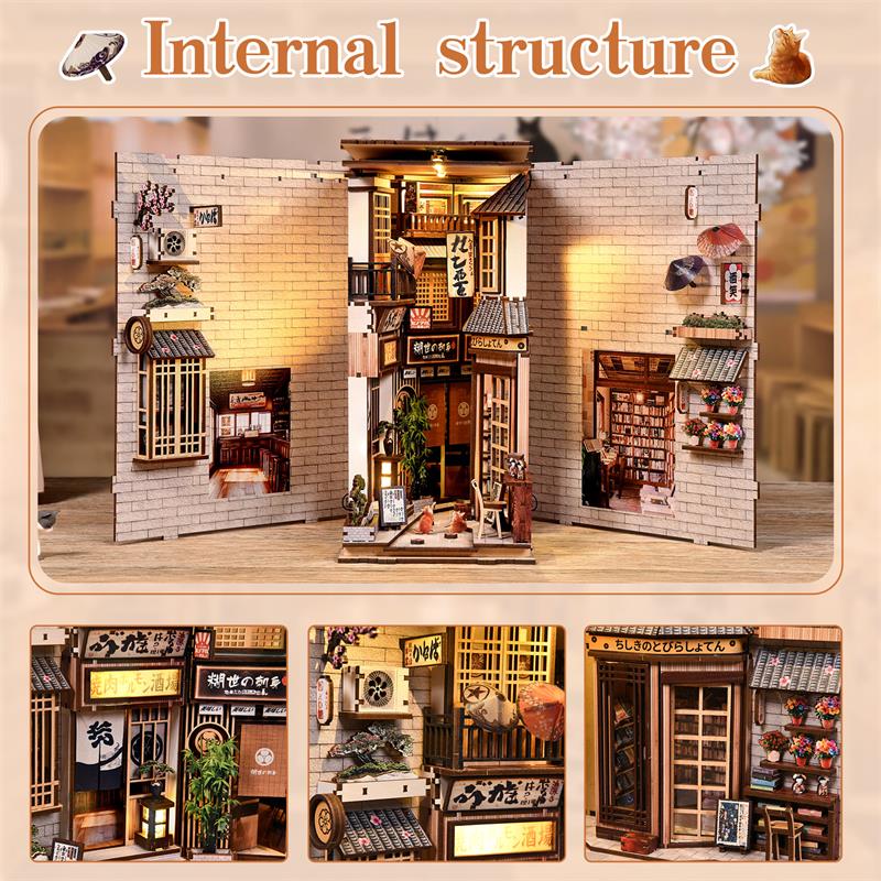 Cat's Alley DIY Miniature Hous - Home Decor Catalog ulasan dan harga