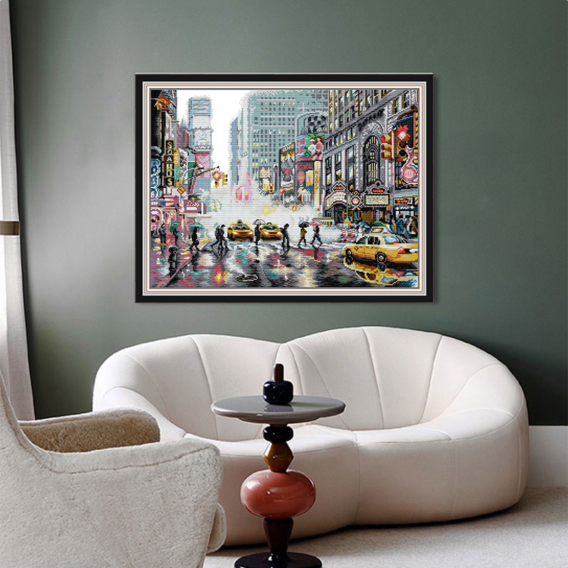 Joy Sunday Cross Stitch Kits 1 - Home Decor New York ulasan dan harga