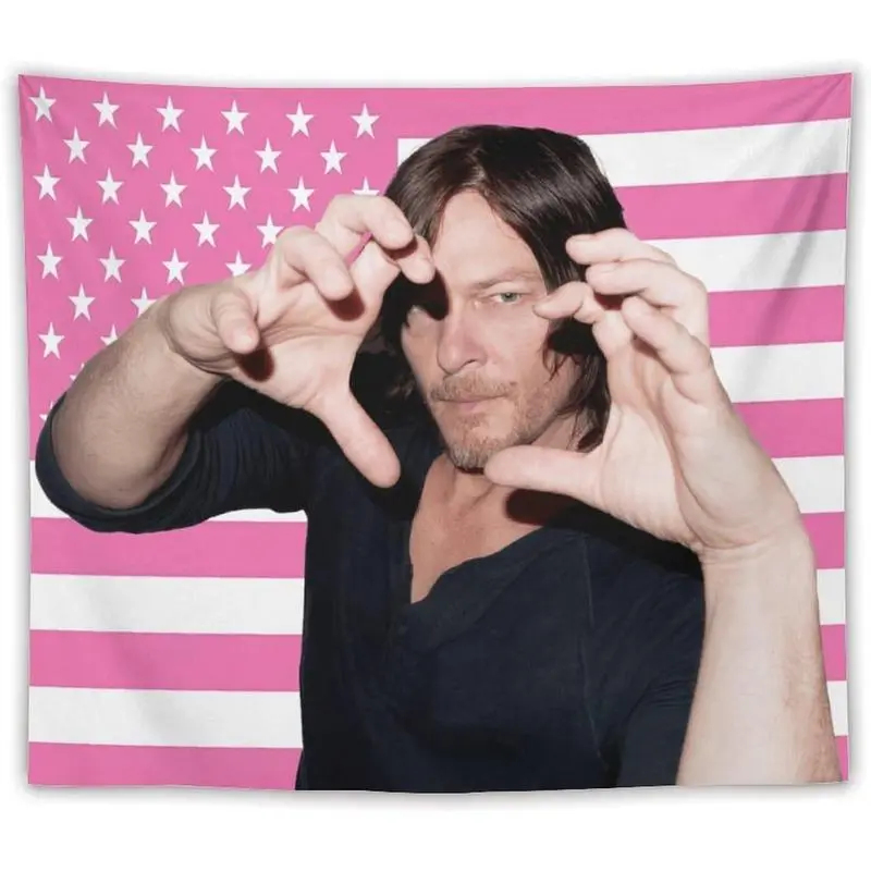 VIKAMA Daryl Dixon USA Flag Ta - Home Decor Usa ulasan dan harga