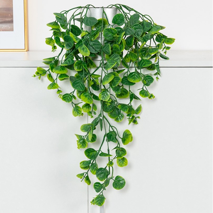Eucalyptu Fern Rattan Artifici - Artificial Hanging Plants ulasan dan harga