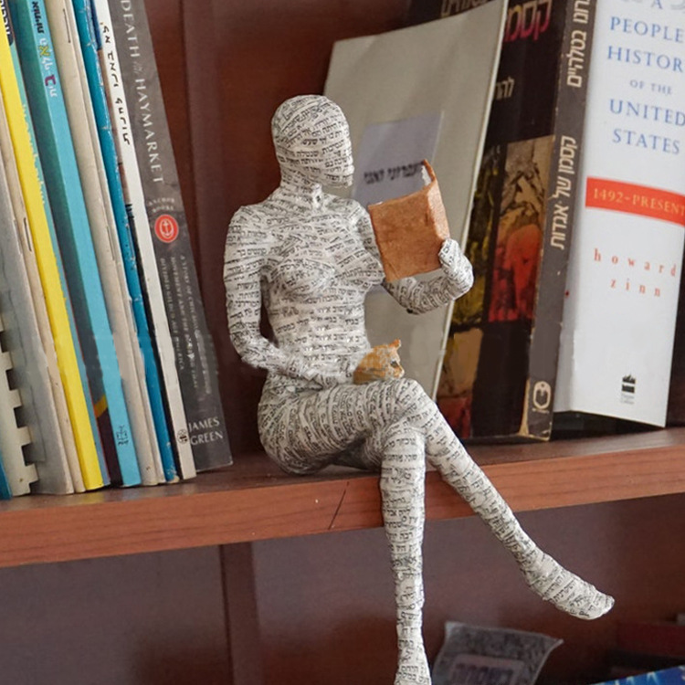 The Reading woman Abstract Sta - Abstract Sculpture Resin ulasan dan harga