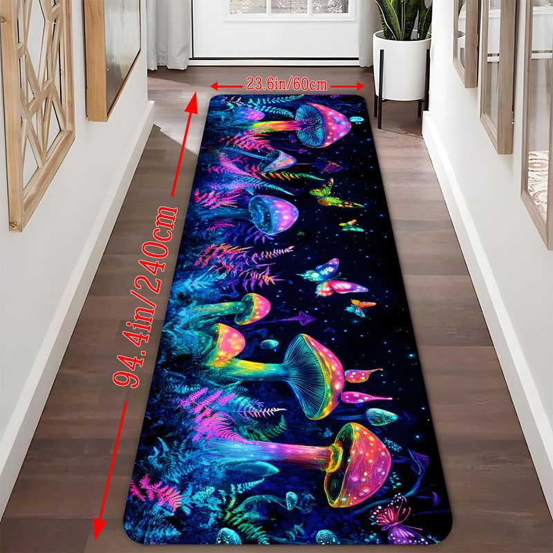 VIKAMA Psychedelic Neon Mushro - Home Decor Under 100 ulasan dan harga
