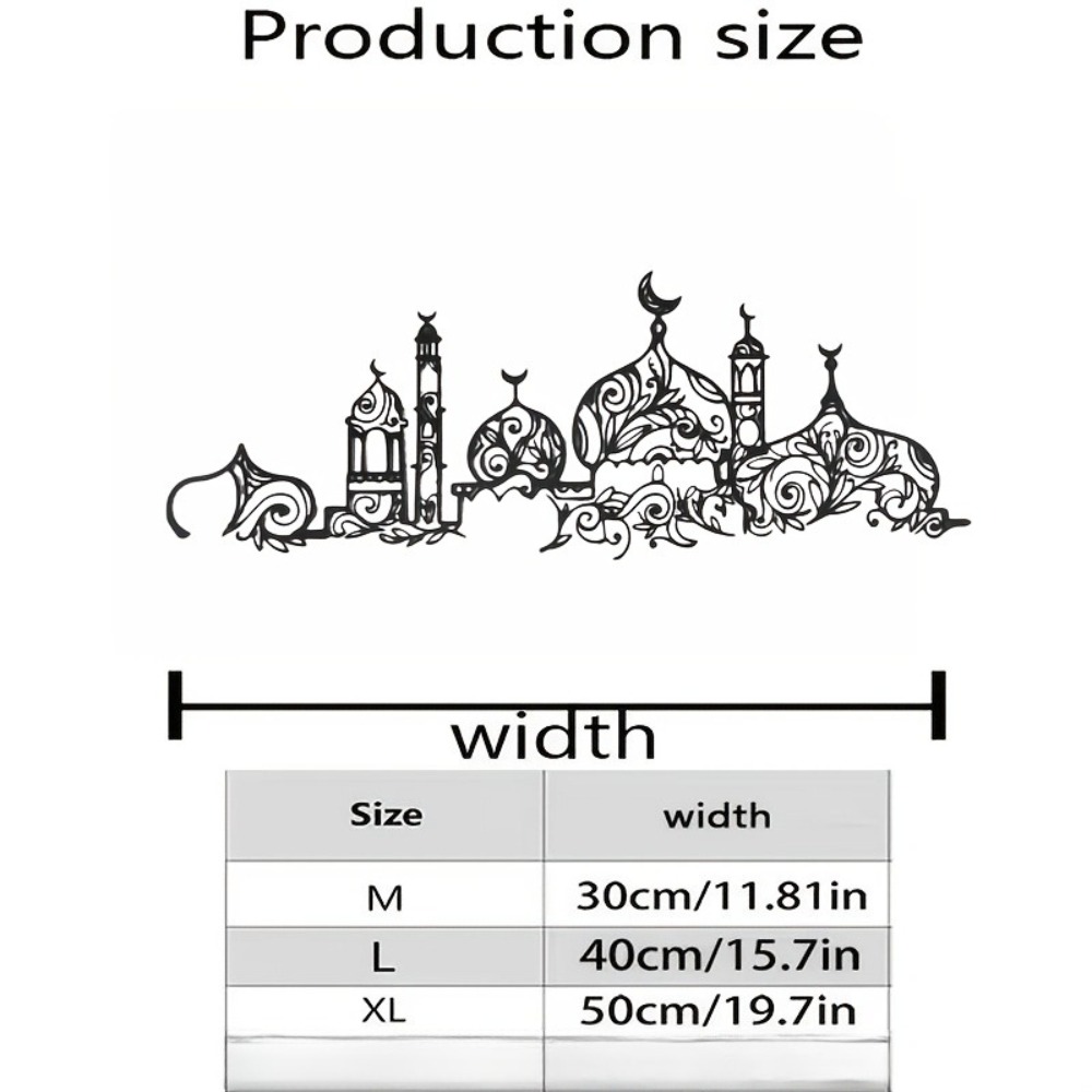 CIFBUY Iron Wall Art Islamic M - Home Decor Rustic ulasan dan harga