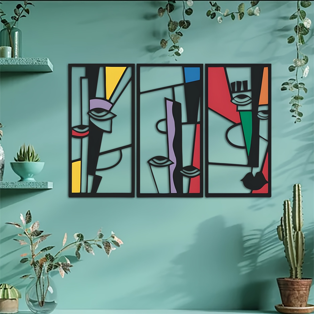 3 Pieces, Picasso Minimalist M - Home Decor Minimal ulasan dan harga