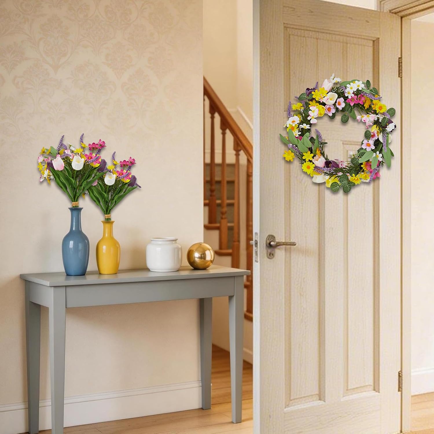 18/22/24Inch Daisies & Lavende - Home Decor Daisy ulasan dan harga