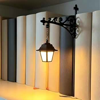 Vintage Bookshelf Lamp Library - Home Decor Catalog ulasan dan harga