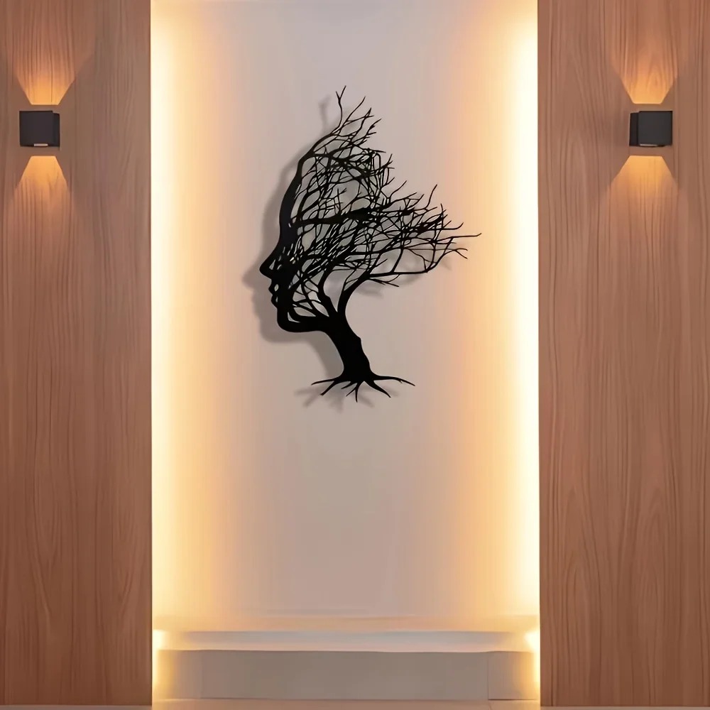CIFBUY Iron Wall Art Metal Scu - Home Decor Shop ulasan dan harga