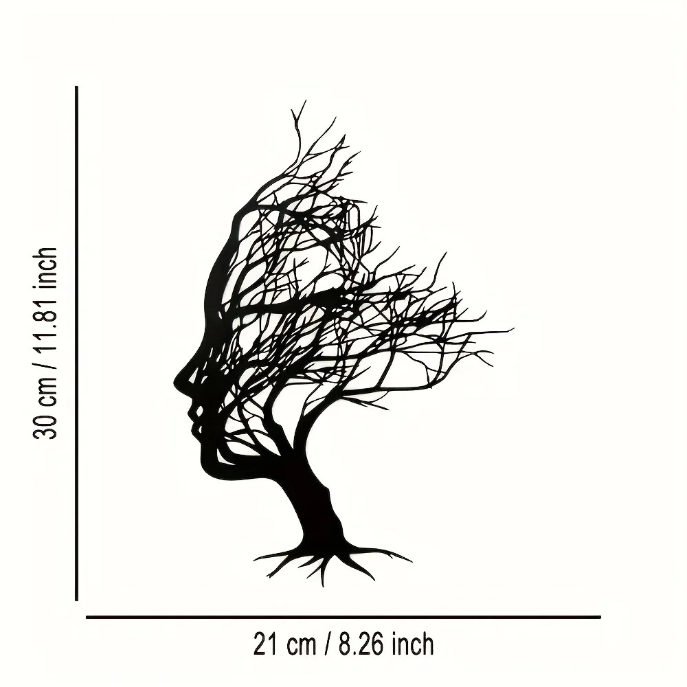 CIFBUY Iron Wall Art Metal Scu - Home Decor Shop ulasan dan harga