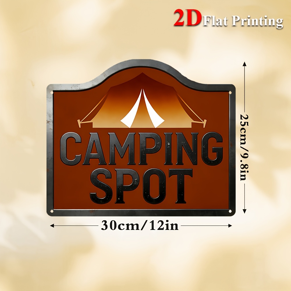 1pc 2D Flat Sign Artwork Depic - Home Decor Location ulasan dan harga