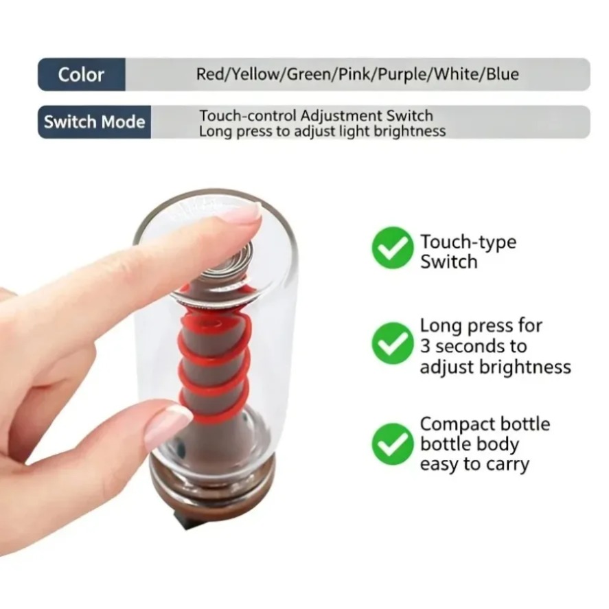 5V USB LED Filament Glass Book - Home Decor Catalog ulasan dan harga