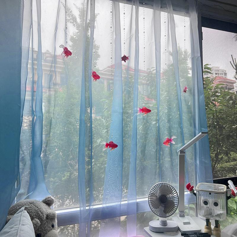 Light Blue Solid Sheer Voile W - Home Decor Under 100 ulasan dan harga