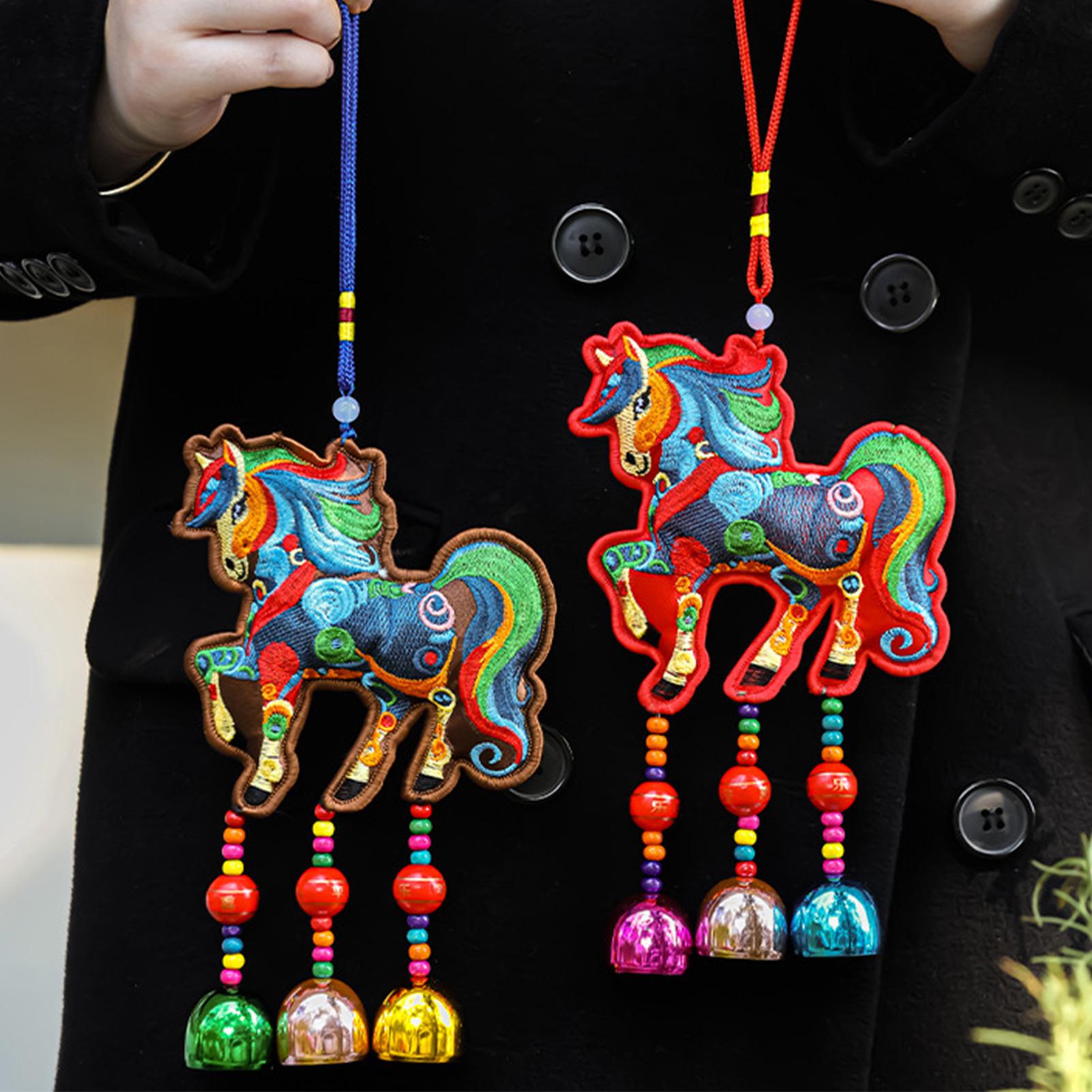 Year Of The Horse Car Pendant  - Home Decor Shop ulasan dan harga