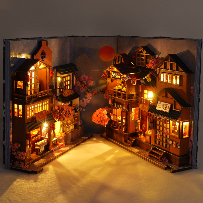 1pc,DIY Book Nook Kit,Assembly - Home Decor Catalog ulasan dan harga