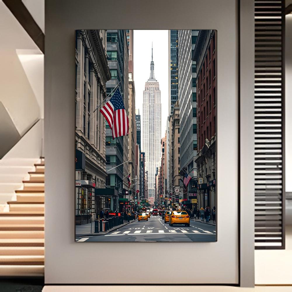 Urban Skyline New York Manhatt - Home Decor New York ulasan dan harga