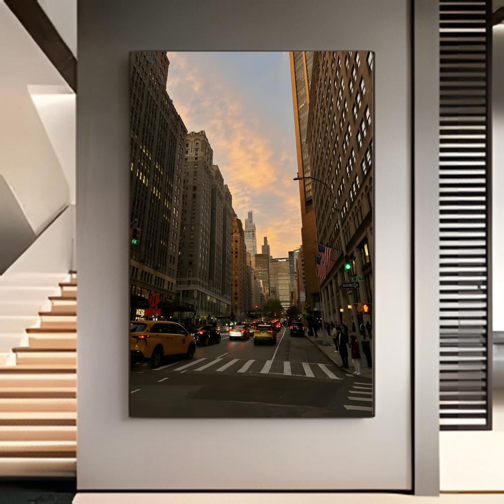 Urban Skyline New York Manhatt - Home Decor New York ulasan dan harga