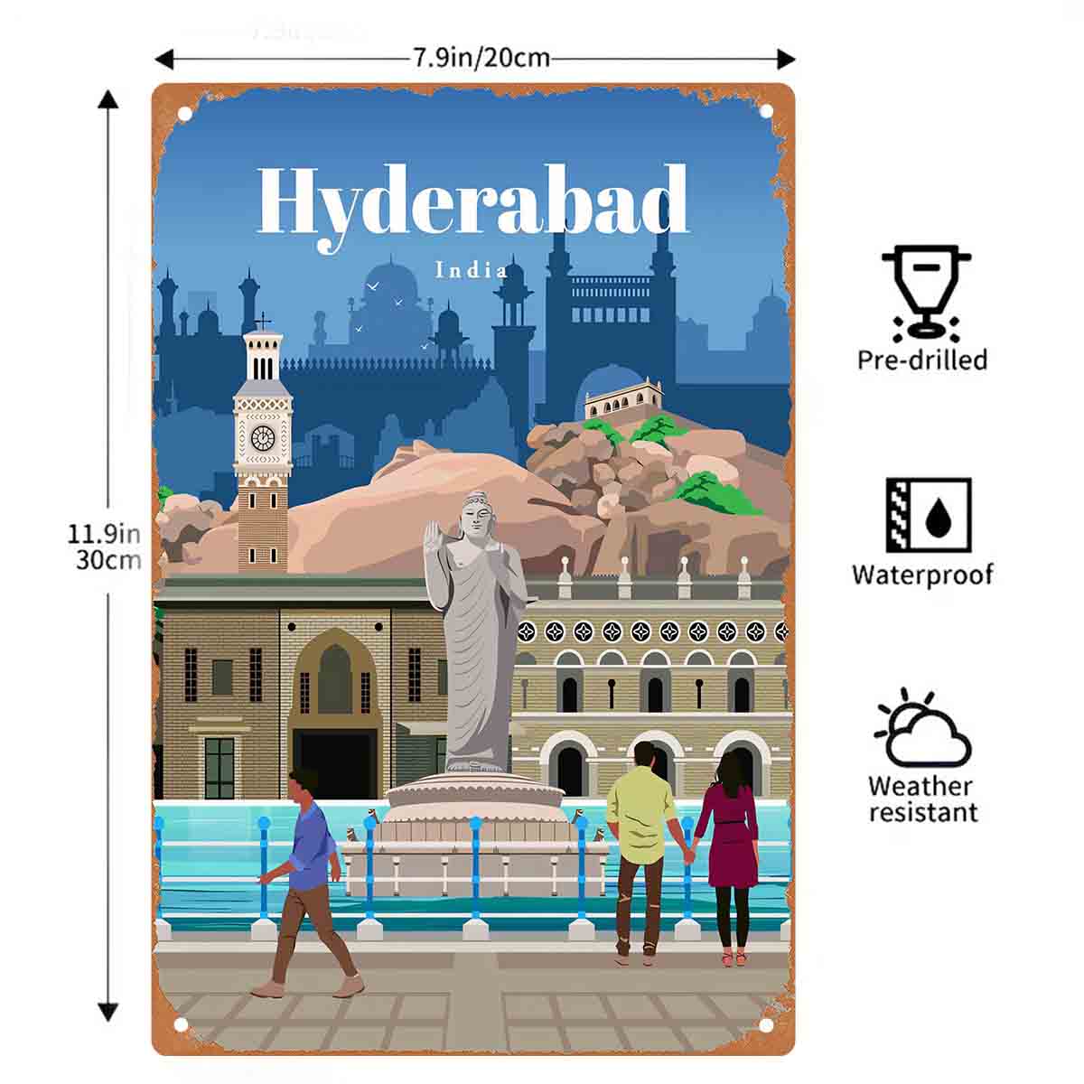 2D FLAT 1pc Hyderabad India Ci - Home Decor Hyderabad ulasan dan harga