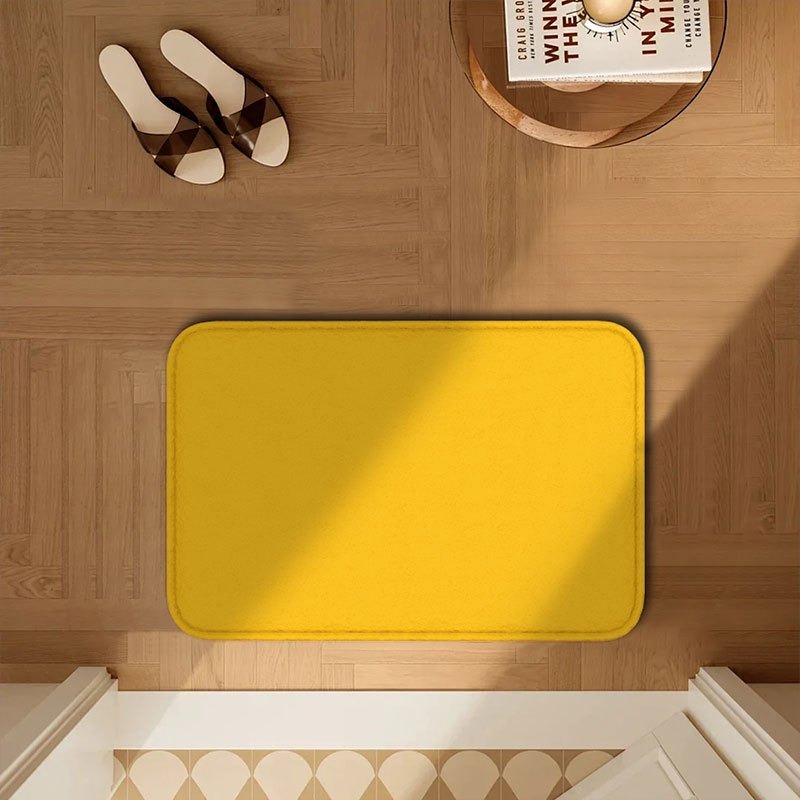 1PC Pure Yellow Pattern Door M - Home Decor Under 100 ulasan dan harga