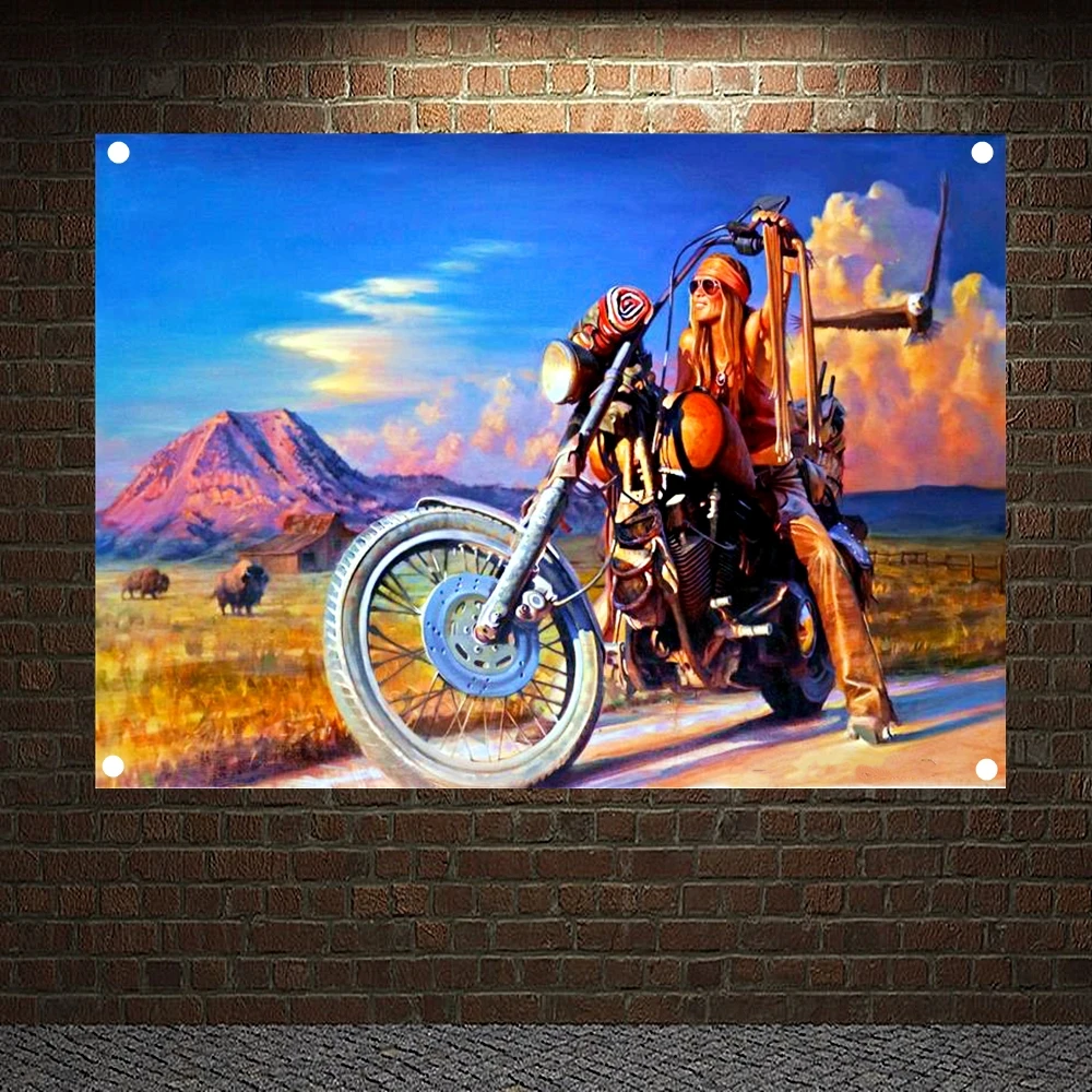 Eagle Easy Rider Vintage Decor - Home Decor Shop ulasan dan harga