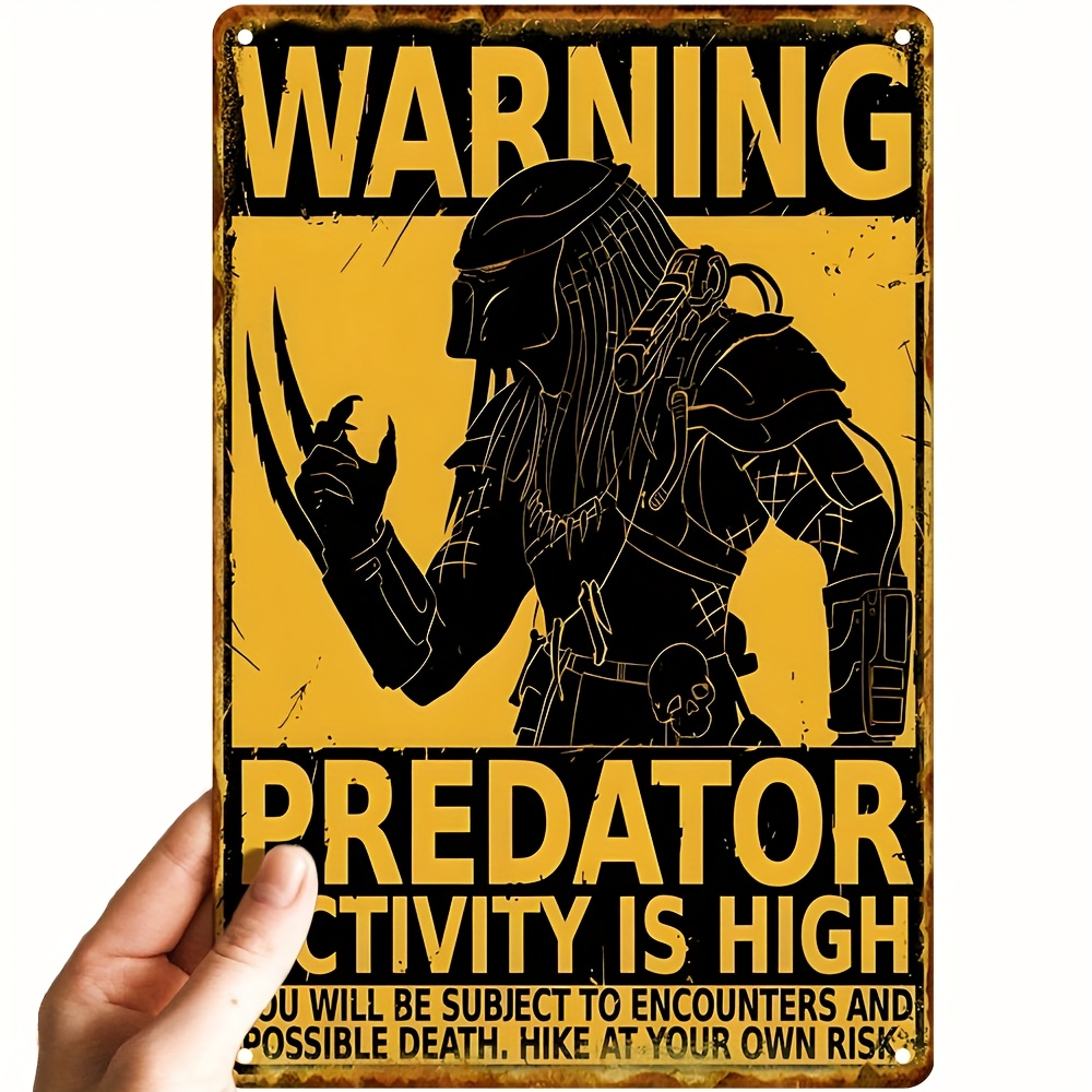 Vintage Predator-Themed Alumin - Home Decor Theme ulasan dan harga