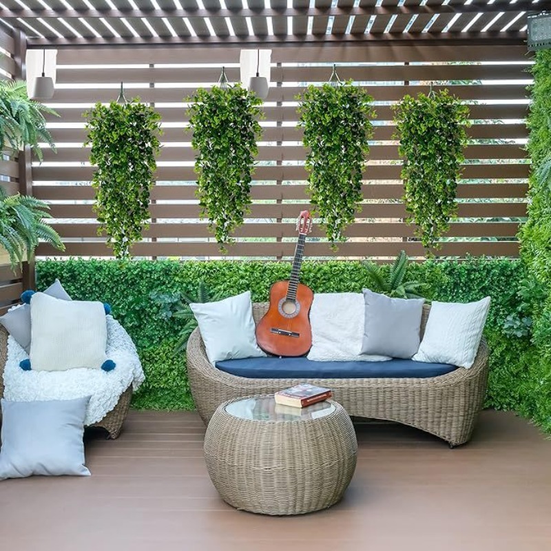 1/2pcs Artificial Hanging Plan - Artificial Hanging Plants ulasan dan harga