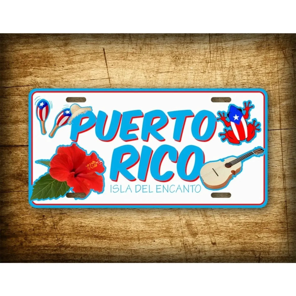 Personalized Puerto Rico Isla  - Home Decor Theme ulasan dan harga