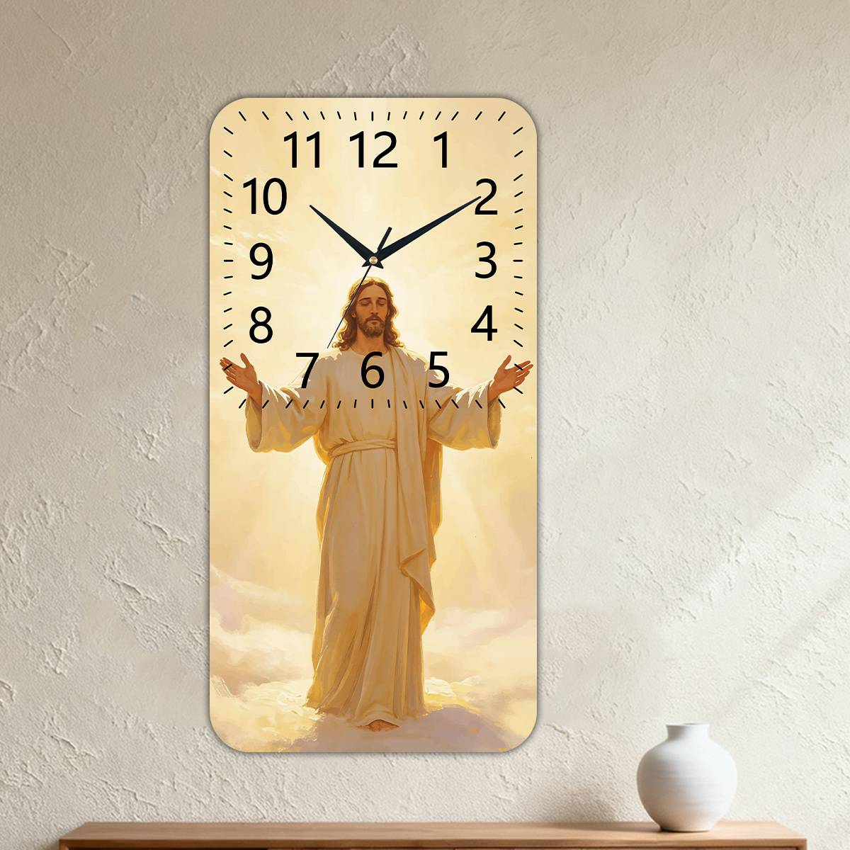 1pc Wooden Rectangular Prayer  - Home Decor Location ulasan dan harga