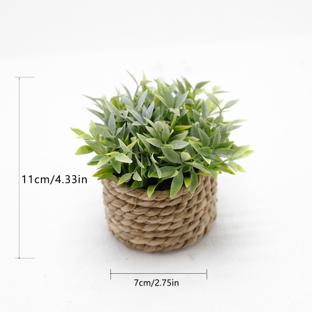 Green Artificial Potted Plant  - Artificial Hanging Plants ulasan dan harga
