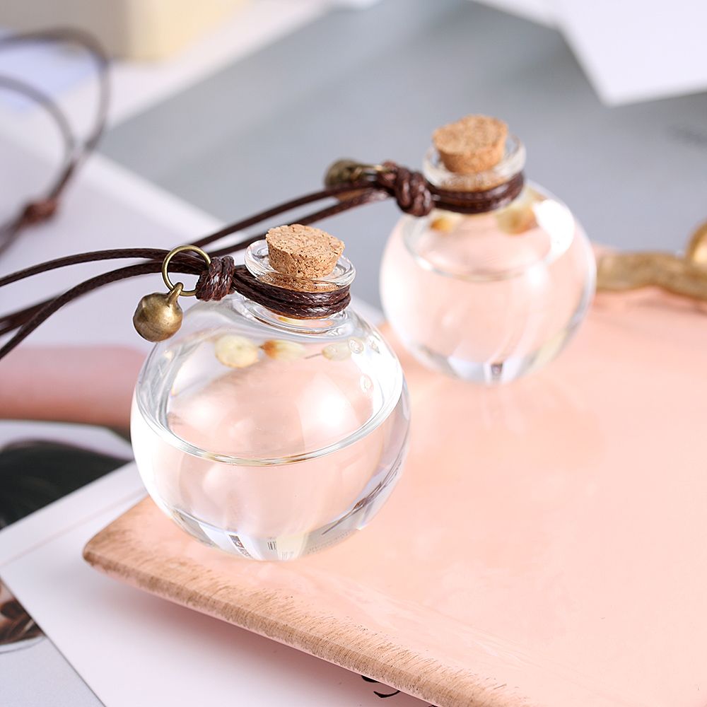 DIY Crystal Clear Glass Balls  - Terrarium Glass Bottle ulasan dan harga