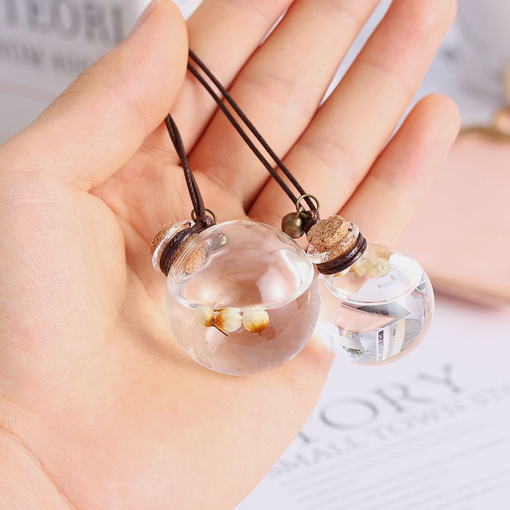 DIY Crystal Clear Glass Balls  - Terrarium Glass Bottle ulasan dan harga