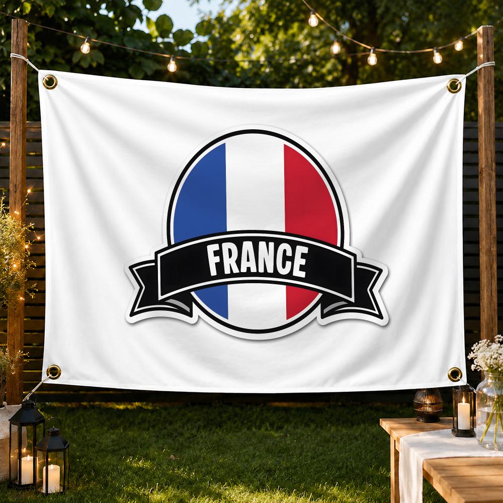 Location France Flags Home Yar - Home Decor Location ulasan dan harga