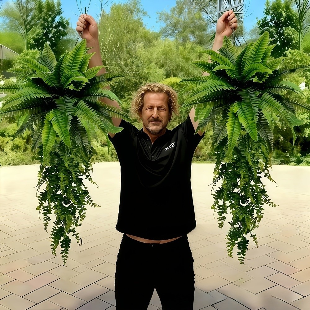 Plastic Artificial Plant Vine  - Artificial Hanging Plants ulasan dan harga