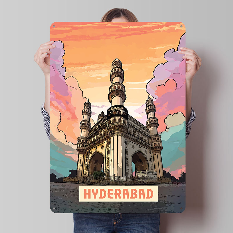 Hyderabad Poster Customized Vi - Home Decor Hyderabad ulasan dan harga