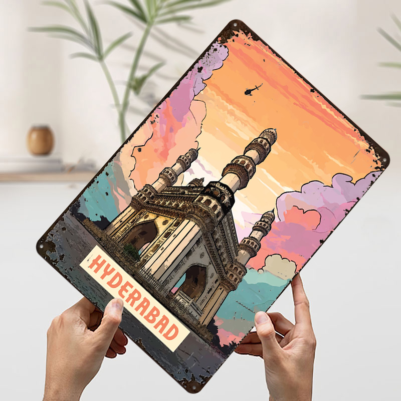 Hyderabad Poster Customized Vi - Home Decor Hyderabad ulasan dan harga