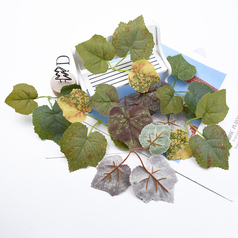 30/100 pcs Silk Maple Leaf Wed - Artificial Hanging Plants ulasan dan harga