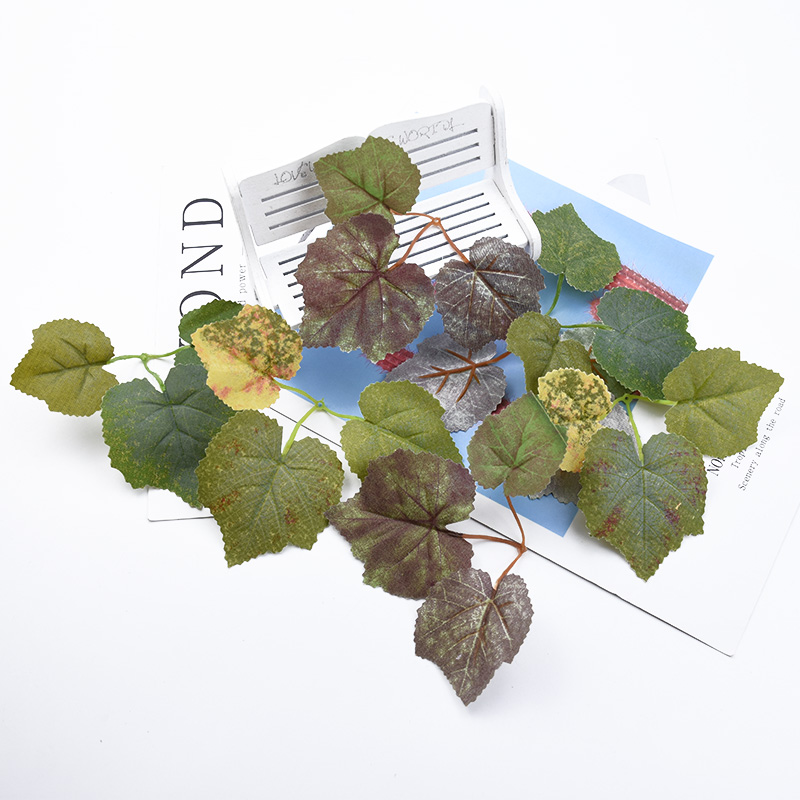 30/100 pcs Silk Maple Leaf Wed - Artificial Hanging Plants ulasan dan harga