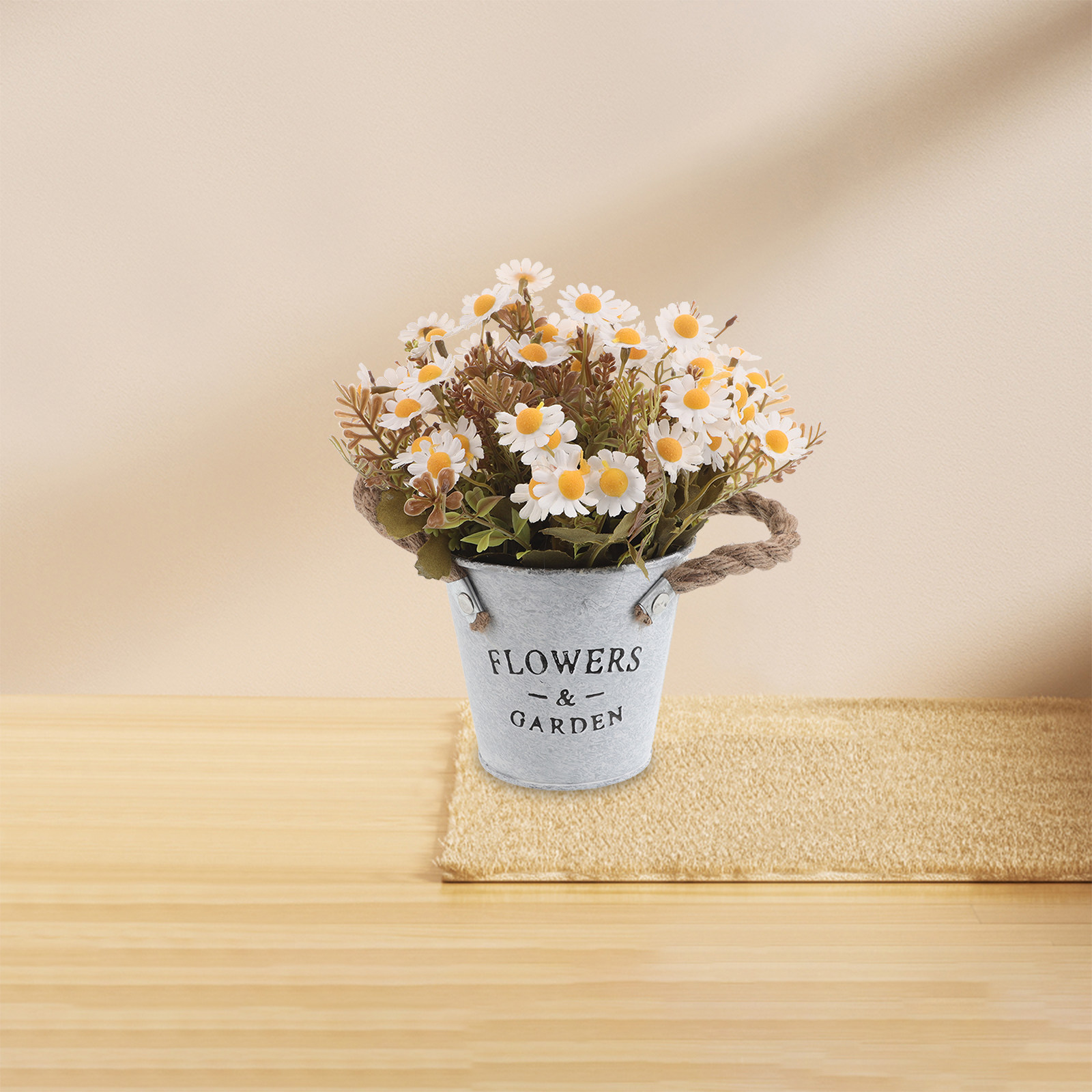 Artificial Daisy Potted Plant  - Home Decor Daisy ulasan dan harga