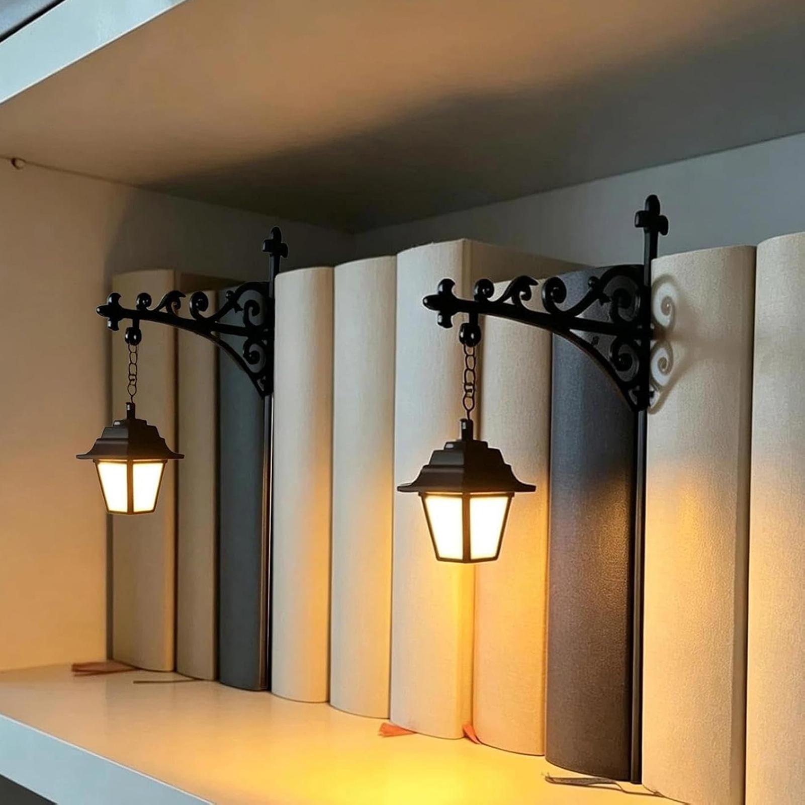 Bookshelf Lamp Library Lantern - Home Decor Catalog ulasan dan harga