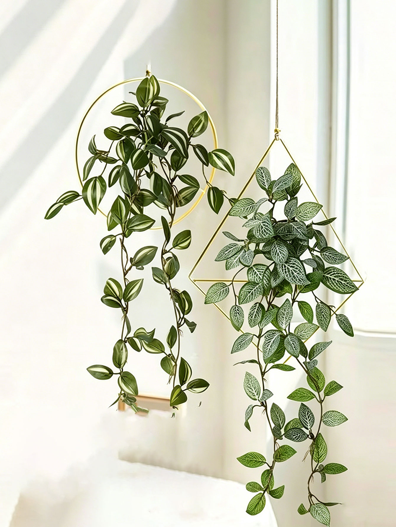 1pc Artificial Crabapple Leaf  - Artificial Hanging Plants ulasan dan harga