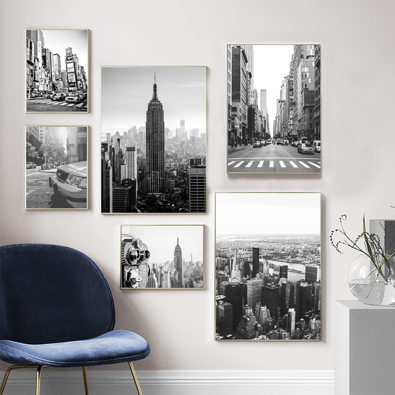 New York City Canvas Painting  - Home Decor New York ulasan dan harga