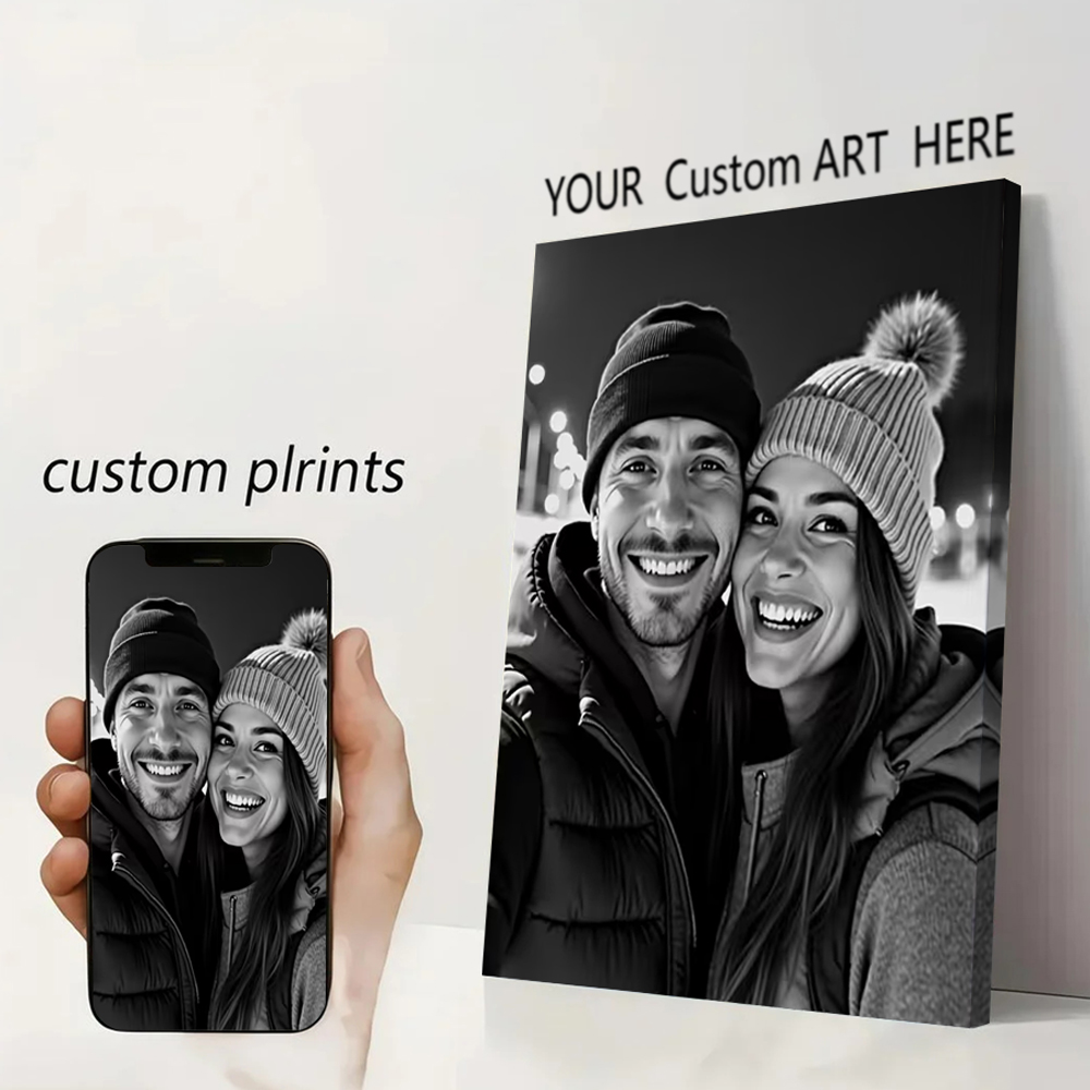 Custom Print Canvas Painting F - Home Decor Rustic ulasan dan harga